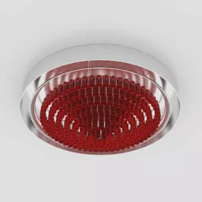 Home Crystal Ceiling Lamp 3d model