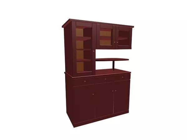 Kitchen Cupboard Furniture 3d model Kitchen Cupboard Furniture 3d model