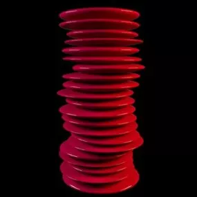 Stack Vase Decoration 3d model