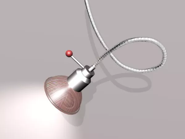 Reflector Photo Lamp 3d model Reflector Photo Lamp 3d model