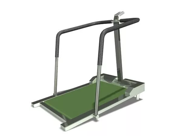 Rehabilitation Walking Treadmill 3d model Rehabilitation Walking Treadmill 3d model