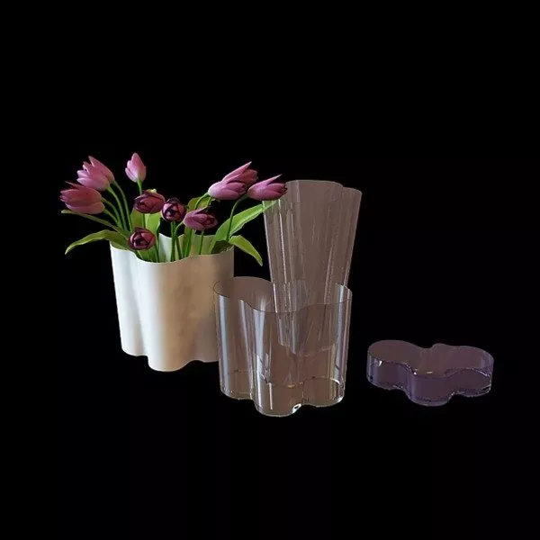 Material Control Shader 3d model