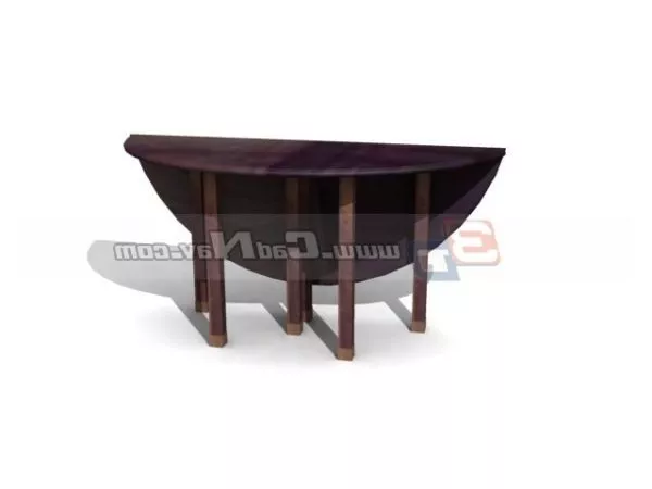 Restaurant Folding Table 3d model Restaurant Folding Table 3d model