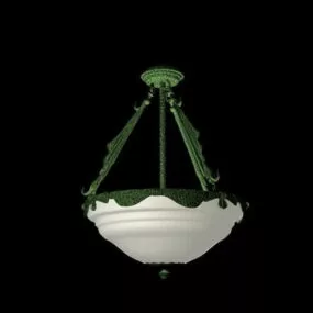 Retro Bowl Pendant Lighting 3d model