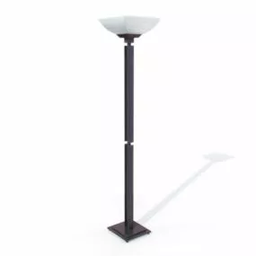Living Room Retro Floor Lamp 3d model