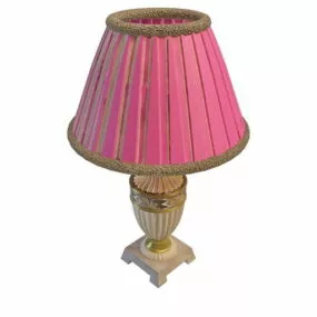 Retro Style Hotel Table Lamp 3d model
