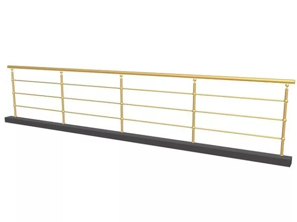 Old Road Railing 3d model Old Road Railing 3d model