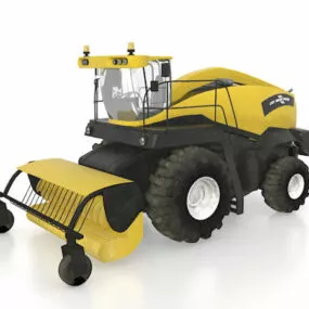 Construction Road Machinery 3d model