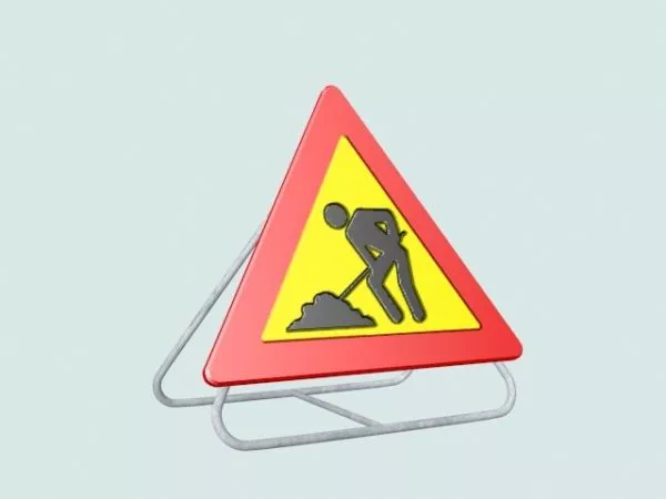 Traffic Sign Package 3d model