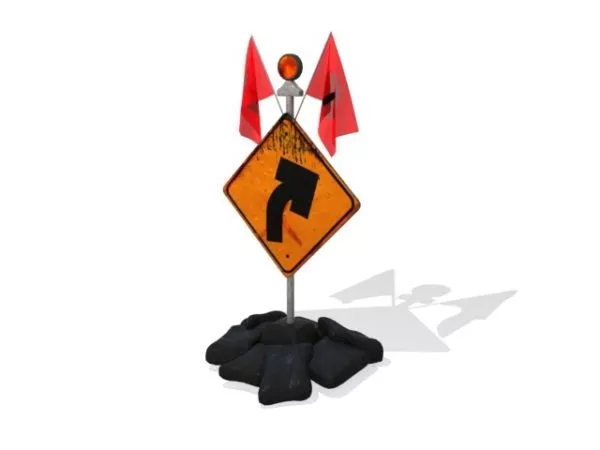 Multiple Stage Traffic Light 3d model