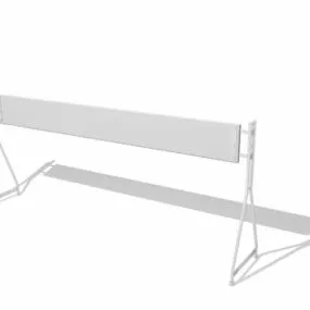 Street Roadside Billboard 3d model