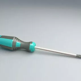 Hand Tool Robertson Screwdriver 3d model