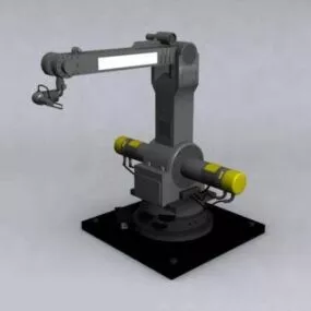 Industrial Robot Arm 3d model