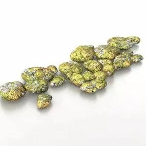 Garden Rock Ornaments 3d model