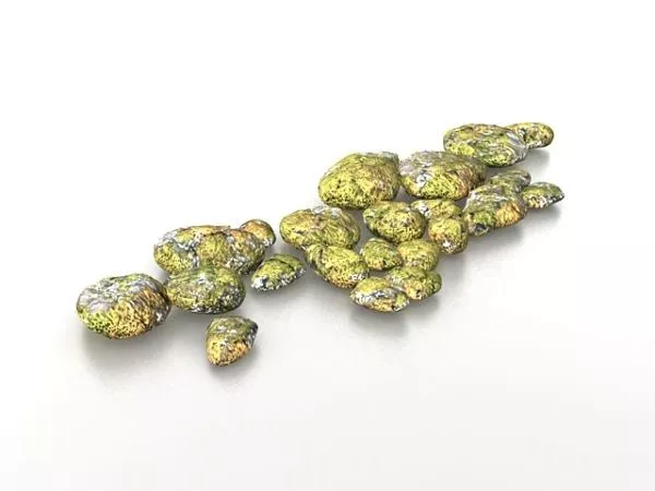 Garden Rock Ornaments 3d model Garden Rock Ornaments 3d model