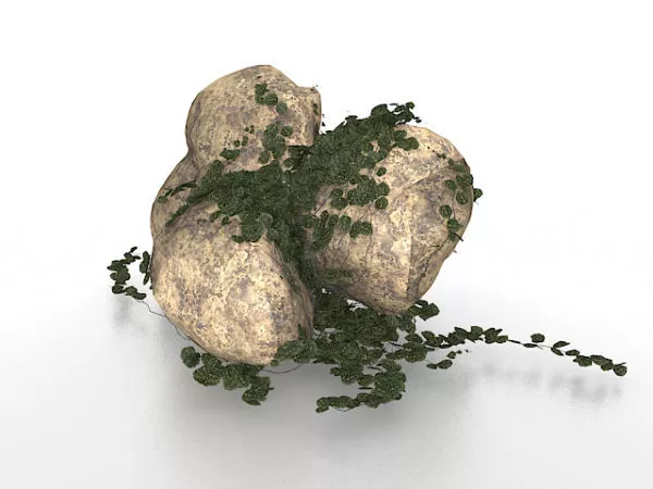 Nature Rock Set 3d model