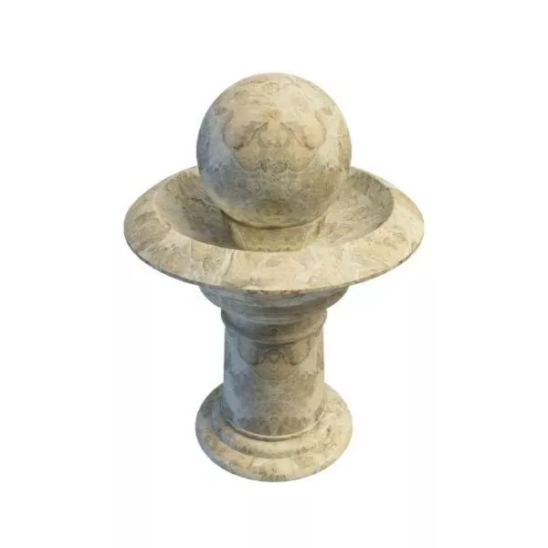 Water Fountain Lion Sculpture Shape 3d model