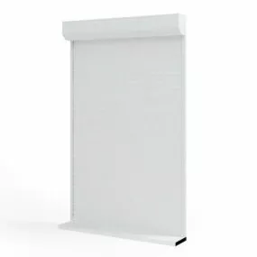 Office Rolling Shutter Door 3d model