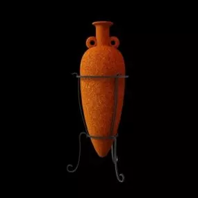 Ancient Roman Pottery Vase 3d model