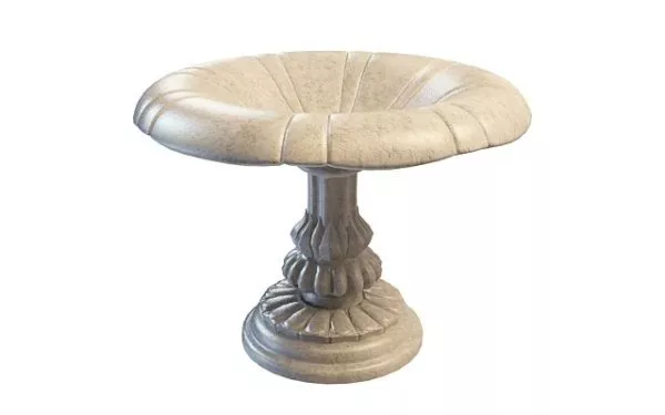 Large Marble Fountain 3d model
