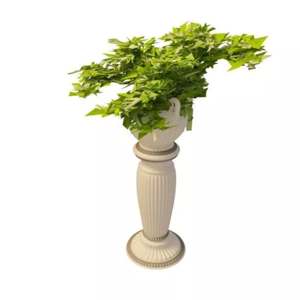Roman Urn Garden Planter Decorative 3d model Roman Urn Garden Planter Decorative 3d model