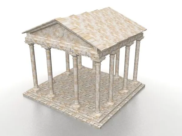 Pavilion Building 3d model