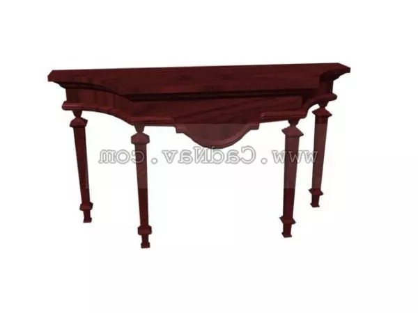 Rome Console Table Furniture 3d model Rome Console Table Furniture 3d model