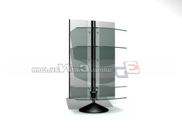Furniture Standing Glass Display 3d model Furniture Standing Glass Display 3d model