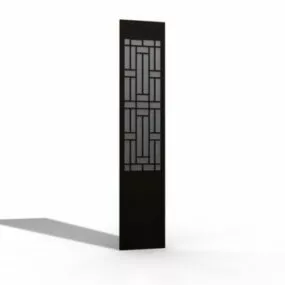 Room Privacy Panel 3d model