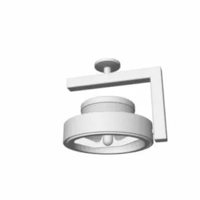Home Lighting Round Hid Spotlight 3d model