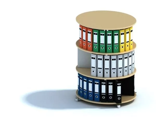 Office Round Display Stand 3d model Office Round Display Stand 3d model