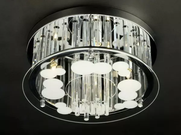 Round Flush Mount Luxury Ceiling Lamp 3d model Round Flush Mount Luxury Ceiling Lamp 3d model