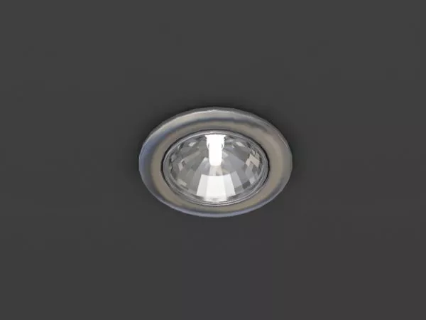 Ceiling Slim Led Downlight 3d model Ceiling Slim Led Downlight 3d model