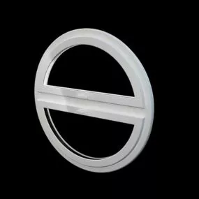 Home Design Round Window 3d model