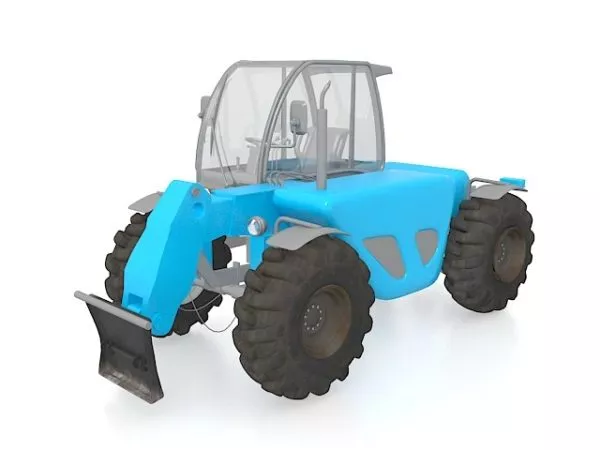 Farmer Row-crop Tractor 3d model Farmer Row-crop Tractor 3d model