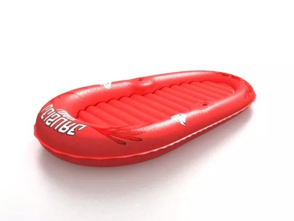 Speed Boat With Engine 3d model