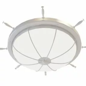 Rudder Home Ceiling Light 3d model
