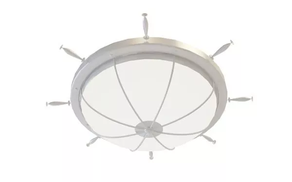 Rudder Home Ceiling Light 3d model Rudder Home Ceiling Light 3d model
