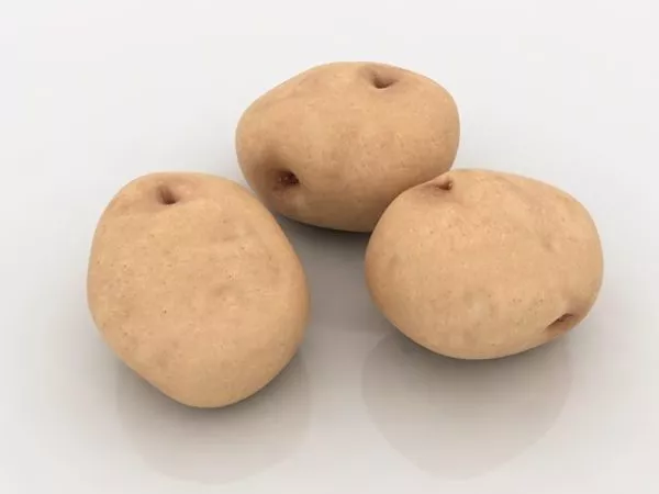 Potatoes Stack 3d model