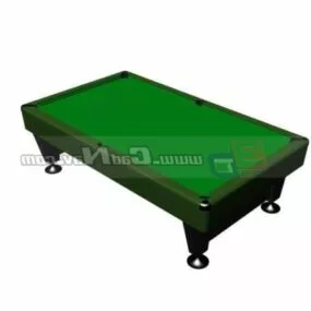 Russian Furniture Billiard Table 3d model