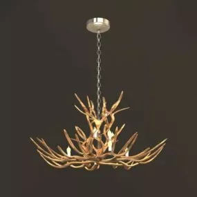 Tree Branch Chandeliers 3d model