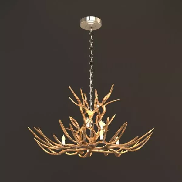 Tree Branch Chandeliers 3d model Tree Branch Chandeliers 3d model