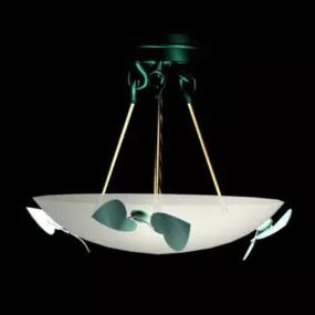 Home Rustic Alabaster Ceiling Lighting 3d model