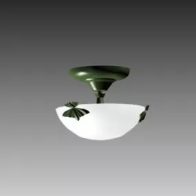 Home Rustic Ceiling Light Fixture 3d model