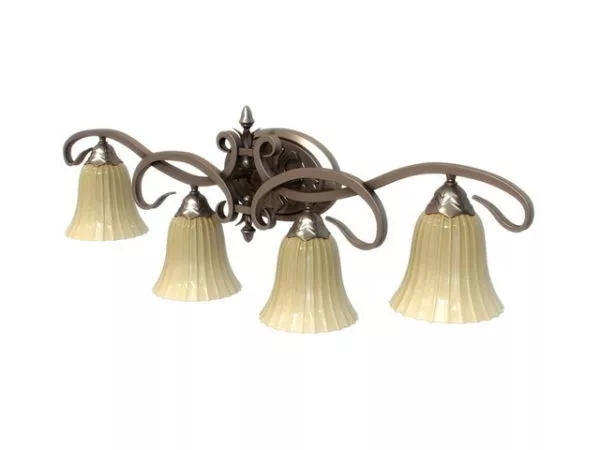 Luxury Rustic Copper Wall Lamp 3d model Luxury Rustic Copper Wall Lamp 3d model