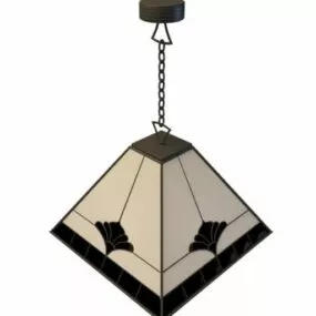 Rustic Antique Pendant Lighting 3d model
