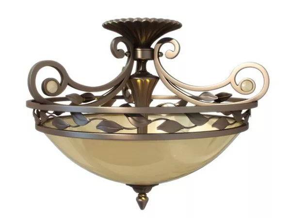Rustic Old Vintage Ceiling Light 3d model Rustic Old Vintage Ceiling Light 3d model