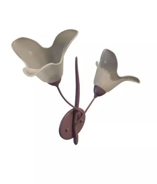 Flower Shape Wall Sconces 3d model Flower Shape Wall Sconces 3d model