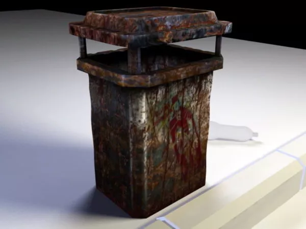 Space Cargo Stack 3d model