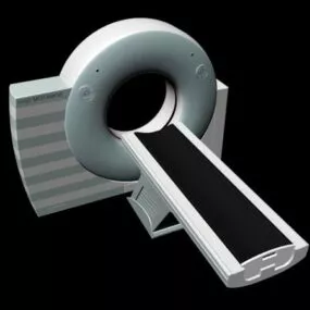 Hospital Somatom Spirit Ct Scanner 3d model